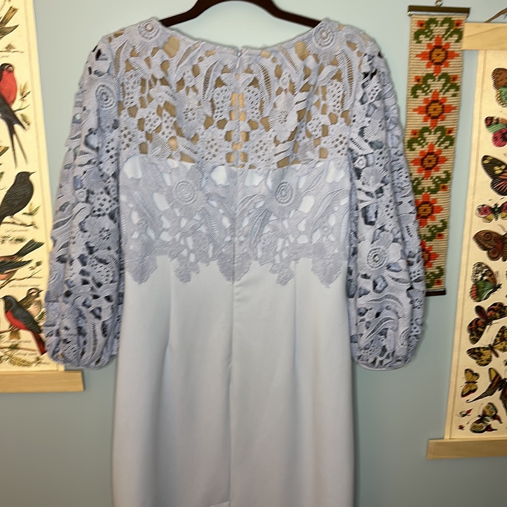 Lauren Ralph Lauren Lace Sheath Dress in Lilac - Picture 4 of 6